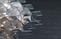 Max Sauze Vintage French Modern Cassiope Chandelier by Max Sauze - 4704465