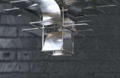 Max Sauze Vintage French Modern Cassiope Chandelier by Max Sauze - 4704478