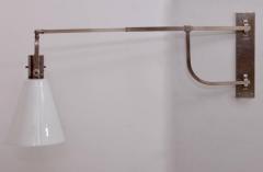 Max Schumacher Rare 1920s Bauhaus Wall Sconce Lamp by Max Schumacher for Schr der Lobenstein - 560447