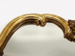 Max Welz Max Welz Vienna Art Nouveau Handcarved Giltwood Wall Mirror Austria 1930s - 4067734