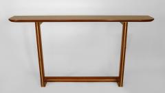 Maxime Old 2 French 1940s Style Modern Mahogany Veneered Console Tables - 443170