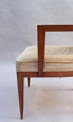 Maxime Old A Fine French Art Deco Rosewood Armchair by Maxime Old - 1685217