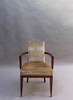 Maxime Old A Fine French Art Deco Rosewood Armchair by Maxime Old - 1685286