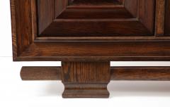 Maxime Old Maxime Old Three Door Credenza Inlaid shelves France c 1940s - 3345678