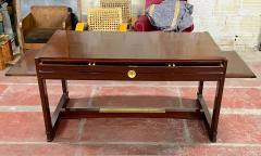 Maxime Old Maxime Old attributed refined Art Deco desk with side shelves - 1954064