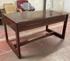 Maxime Old Maxime Old attributed refined Art Deco desk with side shelves - 1954065