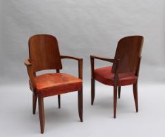 Maxime Old SET OF EIGHT FRENCH ART DECO PALISSANDER CHAIRS BY MAXIME OLD - 746138