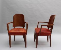 Maxime Old SET OF EIGHT FRENCH ART DECO PALISSANDER CHAIRS BY MAXIME OLD - 746141