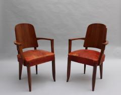 Maxime Old SET OF EIGHT FRENCH ART DECO PALISSANDER CHAIRS BY MAXIME OLD - 746142