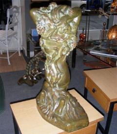 Maxime Real del Sarte 20th C Bronze statue Ivresse by Maxime Real del Sarte - 916074
