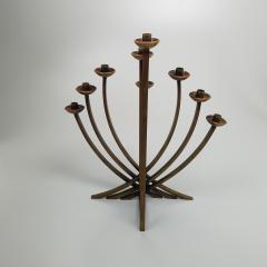 Maxwell Chayat Maxwell Chayat Rare Mid Century Modernist Menorah - 1347547