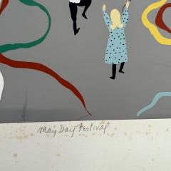 May Day Festival Art Lithograph by Sally Caldwell Fisher 36 300 - 2705858