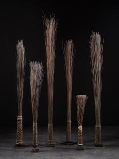 Mbole People DRC Chief Scepters Collection made of Palmtree Leaf Midribs - 1867426