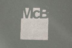 McCollin Bryan McCollin Bryan Lens Side Table in Nickel and Acid Lemon Tint Top - 2560180