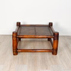 McGuire Style Coffee Table Vintage USA - 2739565