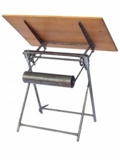 Mechanical Drafting Table And Stool - 1230739