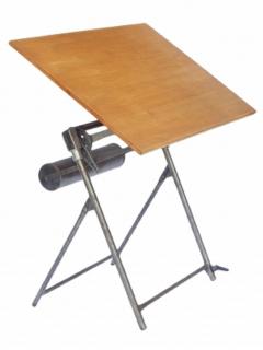 Mechanical Drafting Table And Stool - 1230740