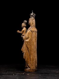 Mechelen Doll with letter M carved in the back Some leftovers of polychrome - 4268364