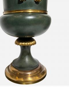 Medici style Empire vase lamp France circa 1940 - 4500281