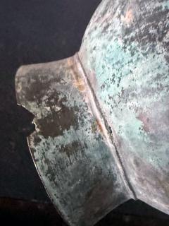 Medieval Islamic Bronze Ewer with Incised Motifs Seljuk Empire - 4487369