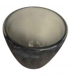 Medium Murano Smoke Glass Vase - 4593419