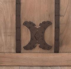Meiji Period Keyaki Wood Warehouse Door Japan circa 1880 - 4814450