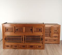 Meiji Period Kitchen Tansu Japan 19th century - 3232313