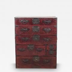 Meiji Period Tansu Japan circa 1880 - 3854972