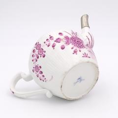 Meissen Tea Pot with Replaced Silver Spout Germany circa 1750 - 4400130
