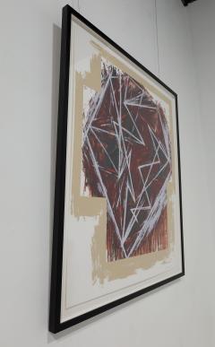 Mel Bochner Mel Bochner American 1940 1925 Untitled Abstract Composition 1984  - 4345355