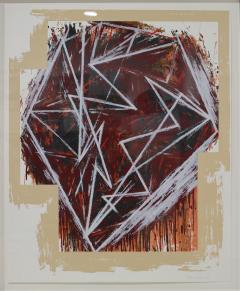 Mel Bochner Mel Bochner American 1940 1925 Untitled Abstract Composition 1984  - 4345356