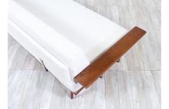 Mel Bogart Mel Bogart Walnut Boucle Sofa Daybed for Felmore Associates - 3038474