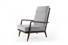 Mel Smilow Highback Walnut Armchair by Mel Smillow 1950s - 579246