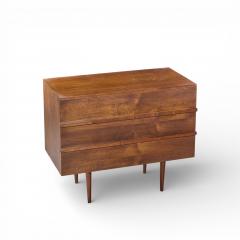 Mel Smilow Mel Smilow Mid Century Walnut Chest of Drawers Nightstands Pair - 4480306