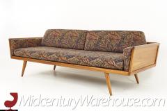 Mel Smilow Mid Century Walnut Gondola Case Sofa - 2578546