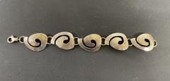 Melanie A Yazzie Swirl link bracelet - 3417617