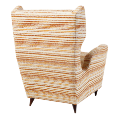 Melchiorre Bega 1940s Melchiorre Bega exceptional pair berg re armchairs Italy - 4093385