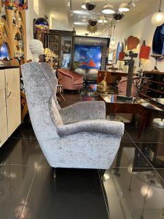 Melchiorre Bega Italian 1950s Wingback Armchair - 2419251