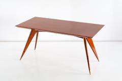 Melchiorre Bega Melchiorre Bega Dining Table in Walnut Italy 1950s - 1275779