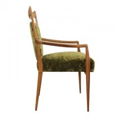 Melchiorre Bega Melchiorre Bega Exceptional Set of 12 Upholstered Dining Chairs 1950s - 3414034