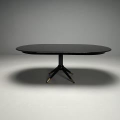 Melchiorre Bega Melchiorre Bega Italian Mid Century Modern Dining Table Table Black Lacquer - 3537981