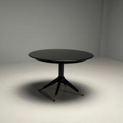 Melchiorre Bega Melchiorre Bega Italian Mid Century Modern Dining Table Table Black Lacquer - 3537985