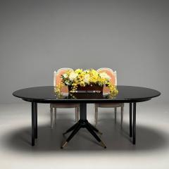 Melchiorre Bega Melchiorre Bega Italian Mid Century Modern Dining Table Table Black Lacquer - 3538007