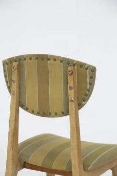 Melchiorre Bega Melchiorre Bega Vintage Wood and Fabric Chairs - 3652771