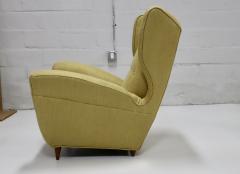 Melchiorre Bega Melchiorre Bega Wingback Lounge Chairs Italy 1950s - 3274365