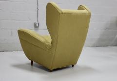 Melchiorre Bega Melchiorre Bega Wingback Lounge Chairs Italy 1950s - 3274366