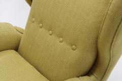Melchiorre Bega Melchiorre Bega Wingback Lounge Chairs Italy 1950s - 3274368