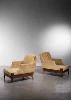 Melchiorre Bega Melchiorre Bega pair of lounge chairs - 3071690