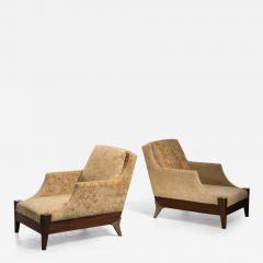 Melchiorre Bega Melchiorre Bega pair of lounge chairs - 3074300