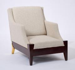 Melchiorre Bega Pair Of Melchiorre Bega Armchairs Italy ca 1950 - 3517957